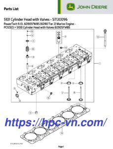 nắp quy lát johndeere 6090sfm85-1