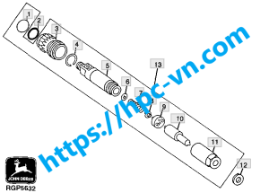 Fuel Injector Johndeere 6081AFM01