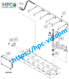 Fuel Injector Johndeere 6125SFM75